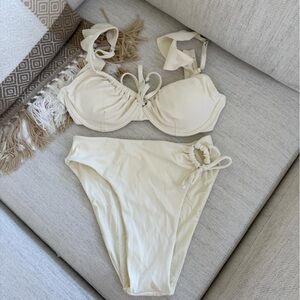 Toluca Cream Bikini Set